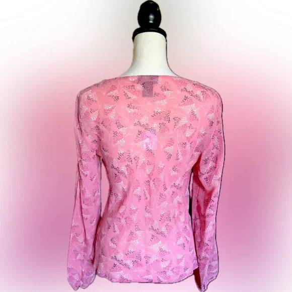 100% SILK BLOUSE - THE LIMITED - Picture 2 of 5